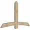 Ekena Millwork Bellingham Rough Sawn Timber Gable Bracket, Douglas Fir, 72"W x 45"H x 4"D x 6"F, 15/12 Pitch GBW072X45X0406BEL00RDF - alternate 5